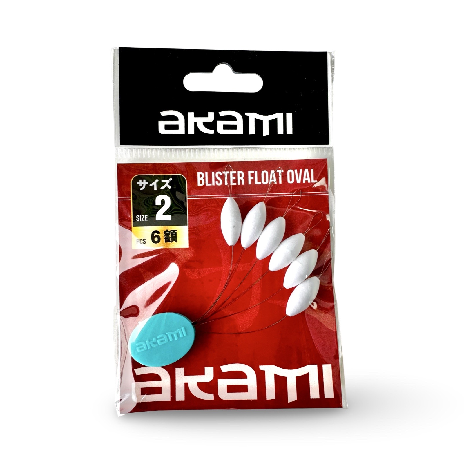 Perlas Flotantes AKAMI Ovalada BLANCA