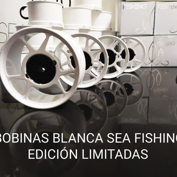 Bobinas Alumino SEA FISHING Alta Competición - BLANCA