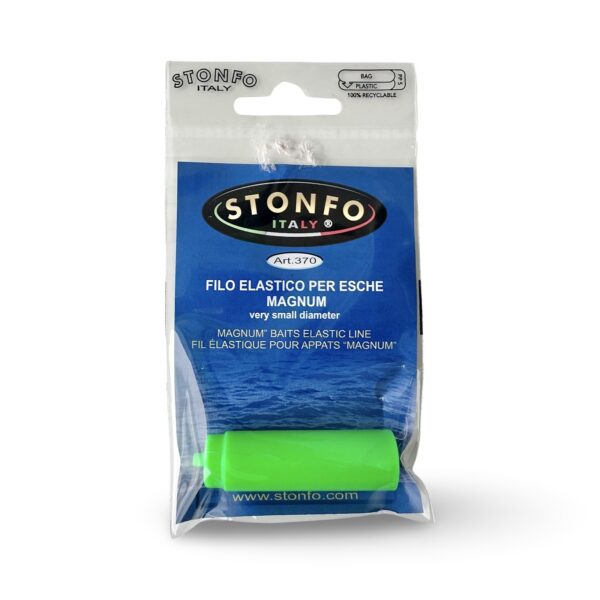 Hilo Elástico Fija Cebo STONFO con Dispensador 120 mt