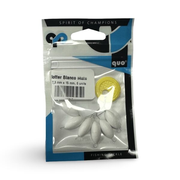 Perlas Flotantes QUO Blanca Mate
