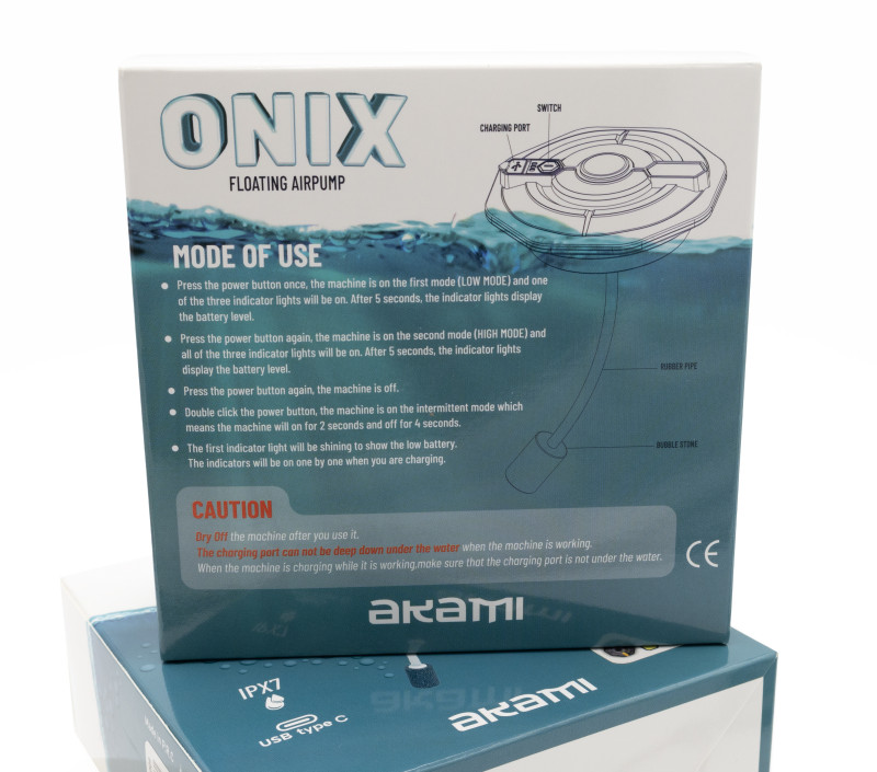 Oxigenador Akami Onix Floating Airpump - Imagen 3